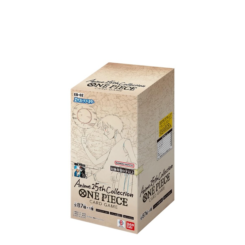 One Piece Card Game Extra Booster Anime 25Th Collection Eb-02 Booster Box – 24 Packs (Japanese)