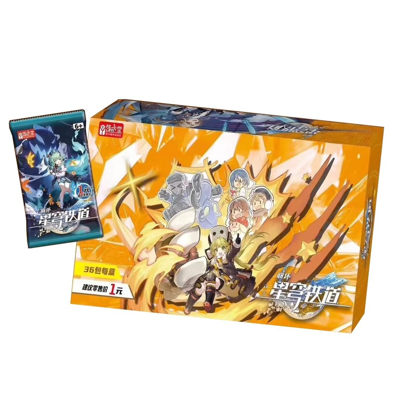 Tanokay Honkai Star Rail Collectible Cards – Booster Packs Trading Card [Imported] – 2Nd Classic Version (Boxed Of 36 Packs)