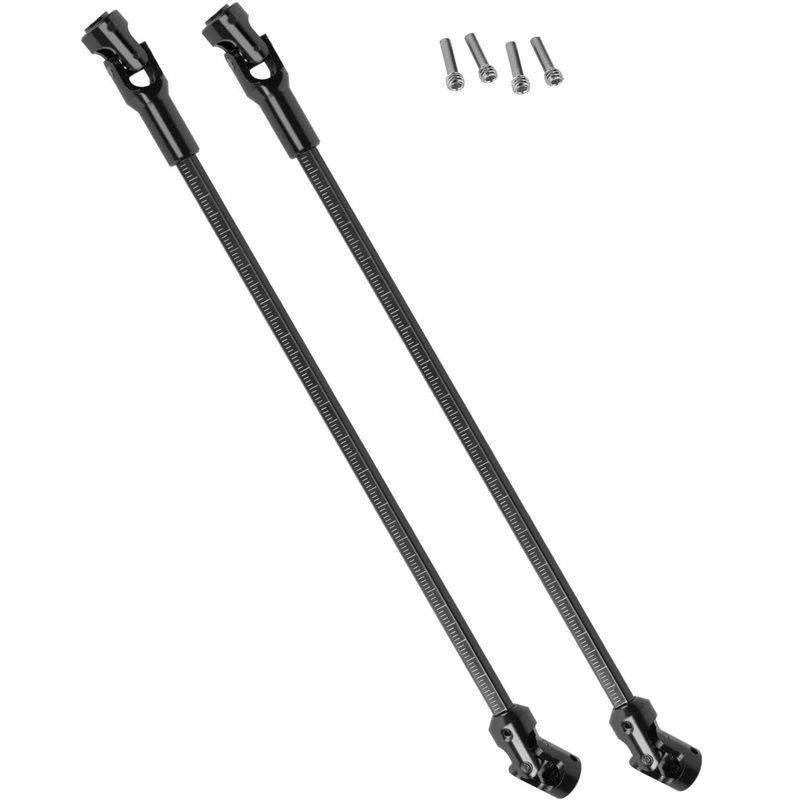 Brcatwpark Free To Cut Length Drive Shaft Axles Upgrades Part For 1/10 Lcg Diy Rc Crawler Scx10 I Scx10 Ii Scx10 Iii Trx4 Capra,
