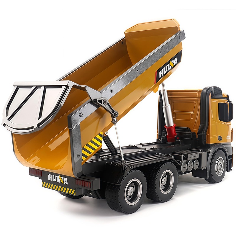 Gemini&Genius Truck Toy For Kids, Construction Vehicle Dump Truck Toy, Heavy Duty Alloy Construction Vehicle Toys, 1:50 Scale Di