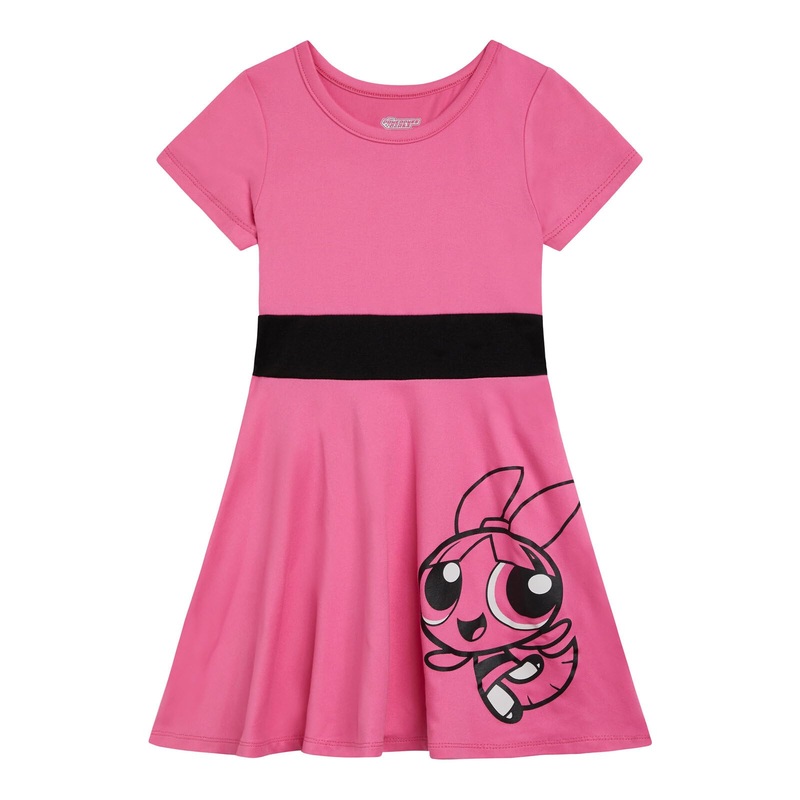 The Powerpuff Girls Blossom Toddler Girls Cosplay Dress Pink 4T