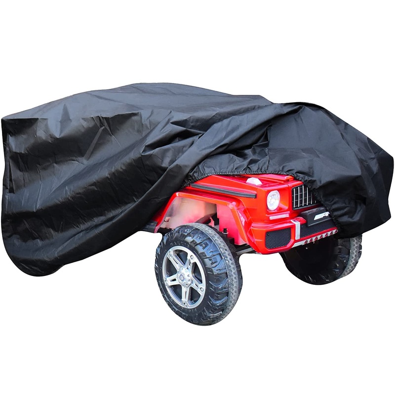 Tohonfoo Kids Ride-On Toy Car Cover, 62 X 40 X 29Inch Outdoor Water Resistant Protection Cover Power Wheels Cover Waterproof For