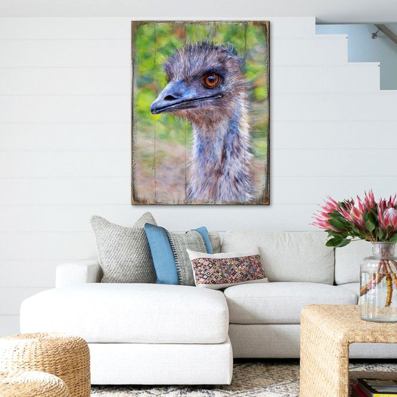 Appel Imu Art Wooden Wall Art by Nature Wonders – Nature Wildlife Decor  – 95243B