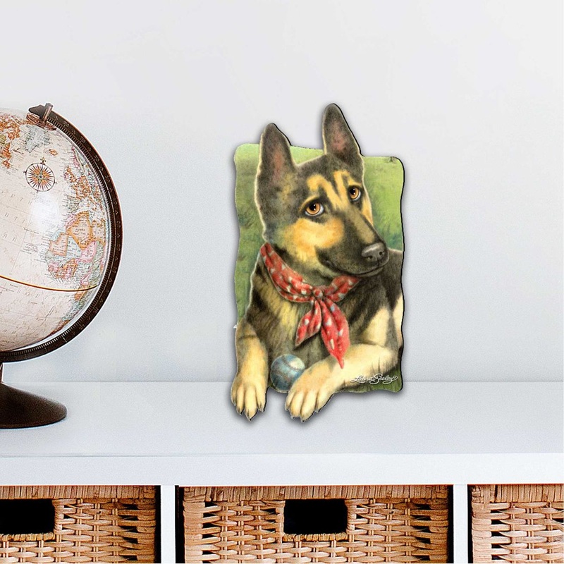 Spring Training Holiday Outdoor Decor Large Ornament by Laura Seeley – Pets Dog and Cats Decor – 8511015M