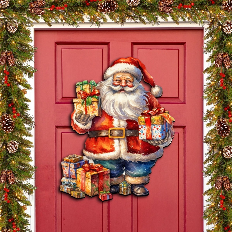 Merry Delivery Holiday Door Decor by G. Debrekht – Christmas Decor – 8611080H