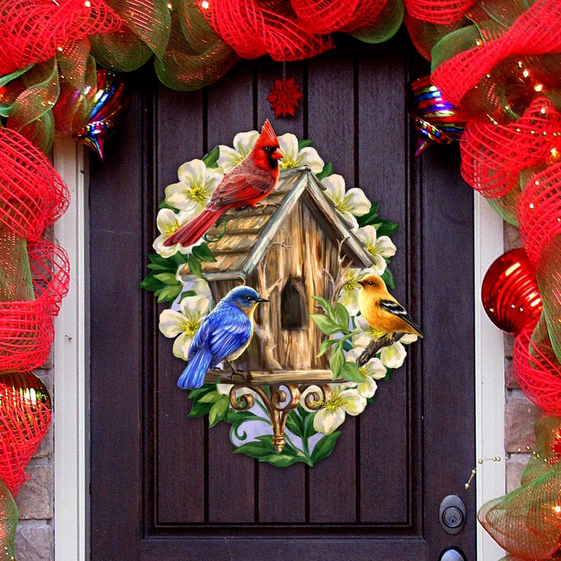 Spring Awakens Holiday Door Decor by D. Gelsinger – Easter Spring Decor – 8652815H-DG