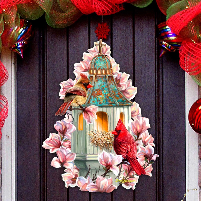 Spring Morning Holiday Door Decor by D. Gelsinger – Easter Spring Decor – 8652808H-DG