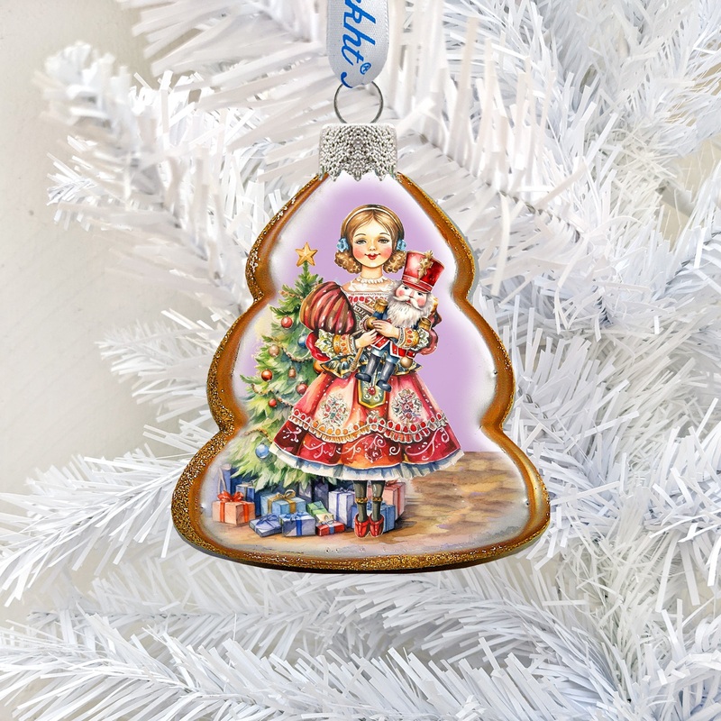 Clara Mercury Glass Ornaments by G. Debrekht – Christmas Decor – 776024