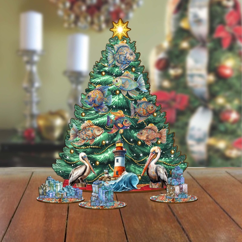 Coastal Christmas Tree Set by  Christmas Decor – 8091514