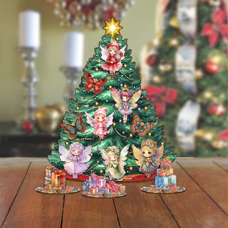 Fairies and Butterflies Christmas Tree Set by  Christmas Dcor – 8091522