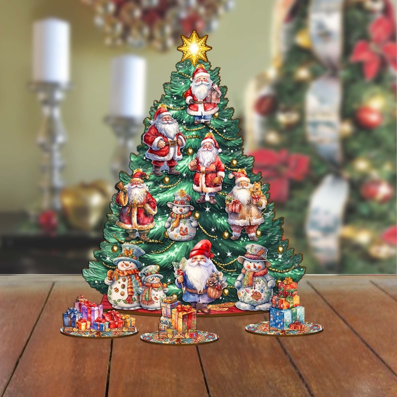 Santa Claus Christmas Tree Set by  Christmas Decor – 8091516