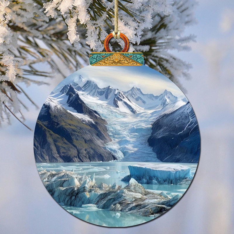 Beauty of Alaskan Wild Wooden Ornaments by  – Wildlife Holiday Dcor – 870058
