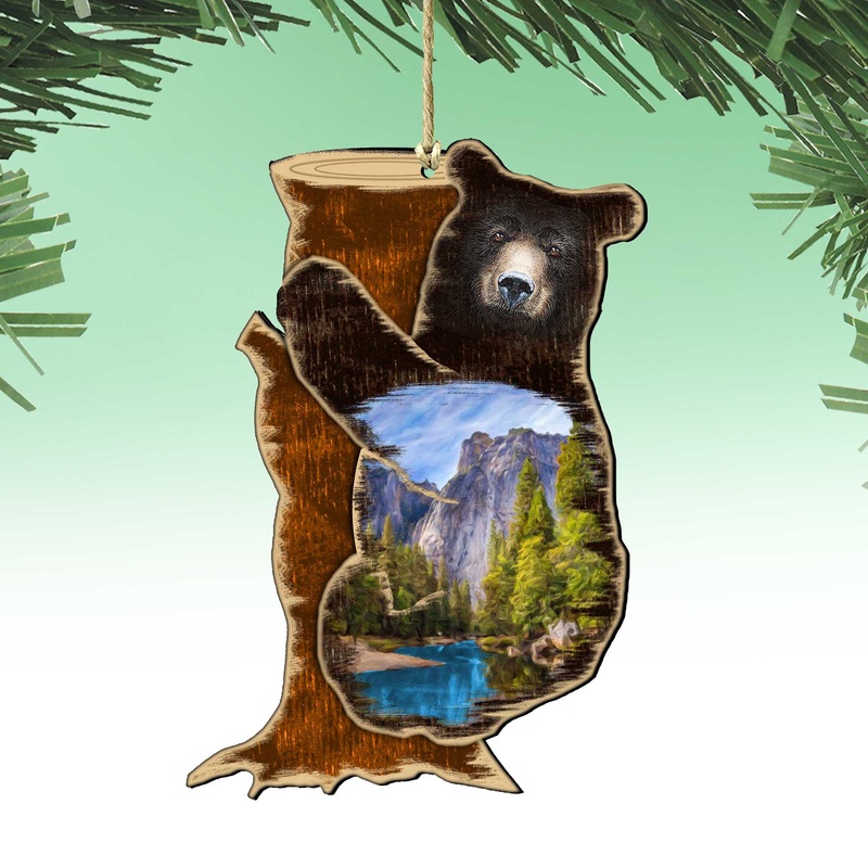 Climbing Bear Ornament by G. DeBrekht – Designocracy – 8198214-5
