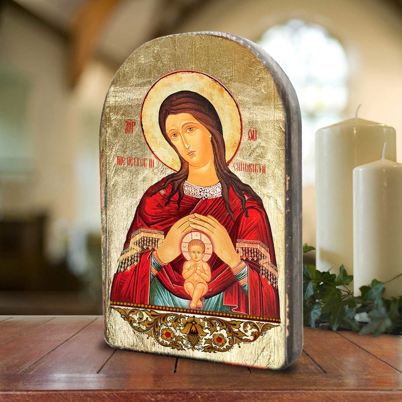 Resurrection Wooden Gold Plated Religious Christian Sacred Icon – Inspirational Icon Decor – 86017