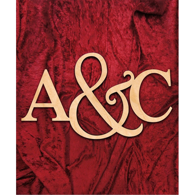 Wooden Monogram Letters – Wooden Monogram Initials – Wedding Decor – Wall Monogram – Door Hanger – Nursery Monogram – Personalized Gift