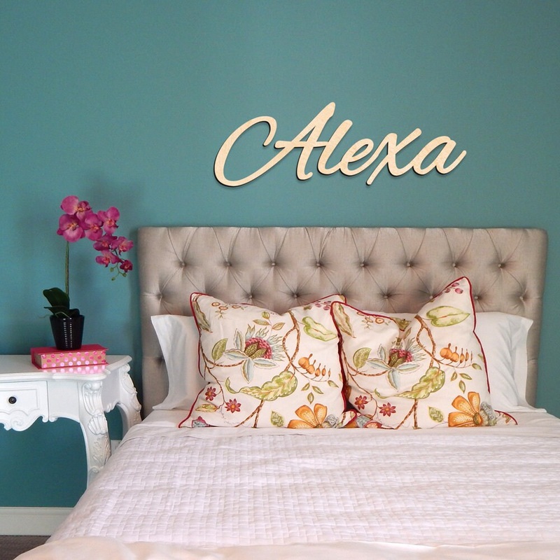 Wooden Name Sign – Nursery name – Baby Name Cut Out – Wooden Names – Wooden Name sign – Personalized Gifts – Font 1