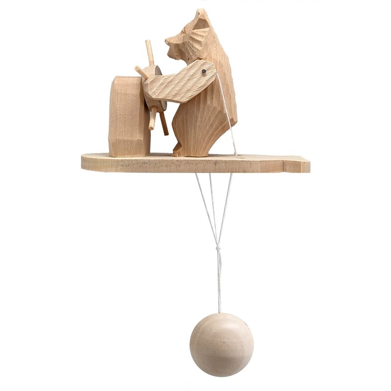 Captain Bear Animated Spinning Old-World Decoration by Designocracy – Coastal Holiday Decor – 191000-05