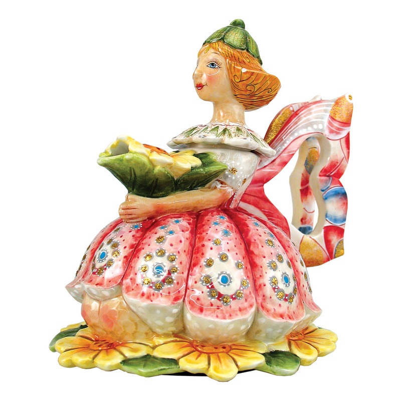 Ceramic Fairy Teapot,  Limited Edition