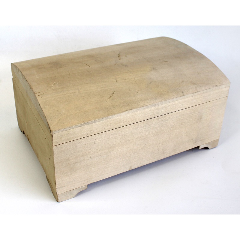 One-of-a-Kind Wooden Chest Box 10×8 by  – Nature Wood Carving, Unique Hand Carved Gift