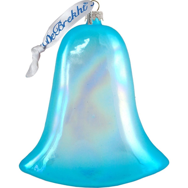 Glass LED Lighted Bell Ornament Blank #C70204-LED