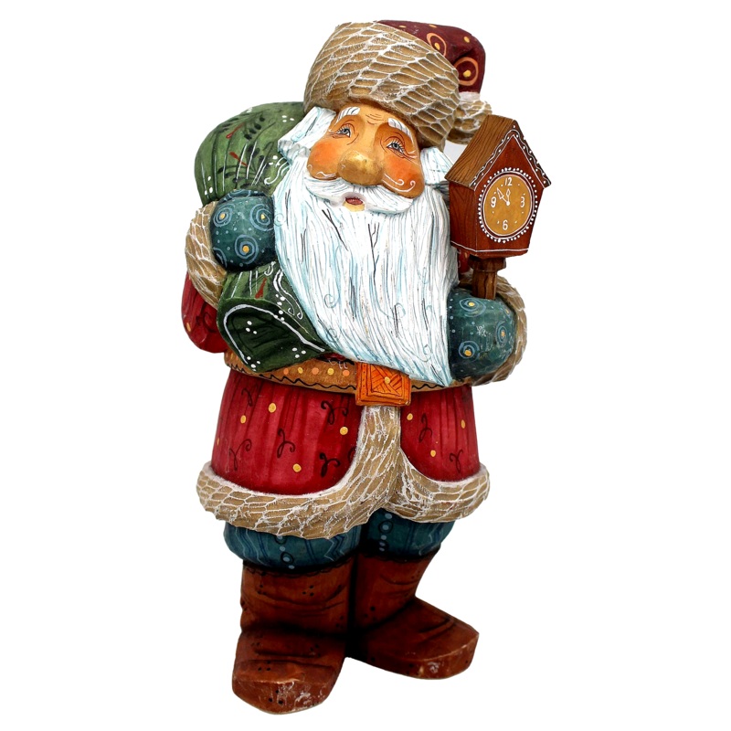Almost Time Santa Figurine 7.5, Limited Edition Reserve by