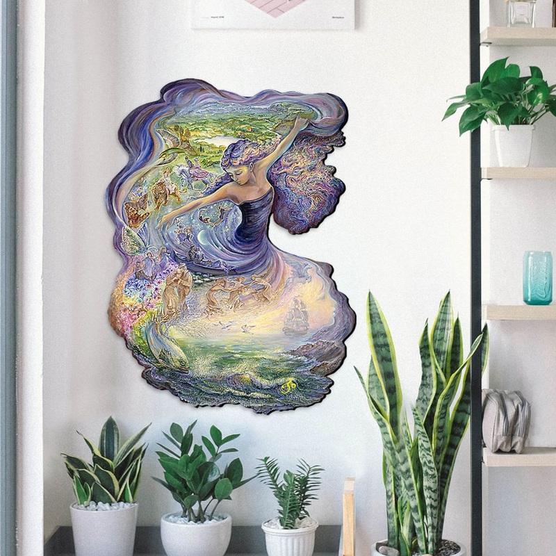 Dance of Dreams Wall Hanger by Josephine Wall – Christmas Decor – 845618H-JW