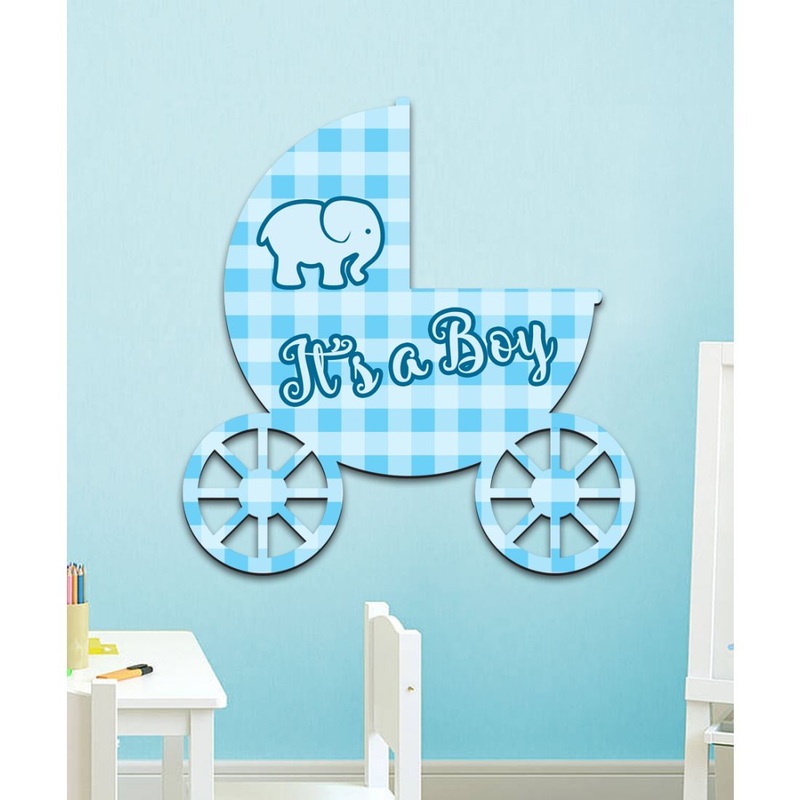 It’s A Boy Holiday Door Decor by G. DeBrekht – Christmas Decor – 8114044H