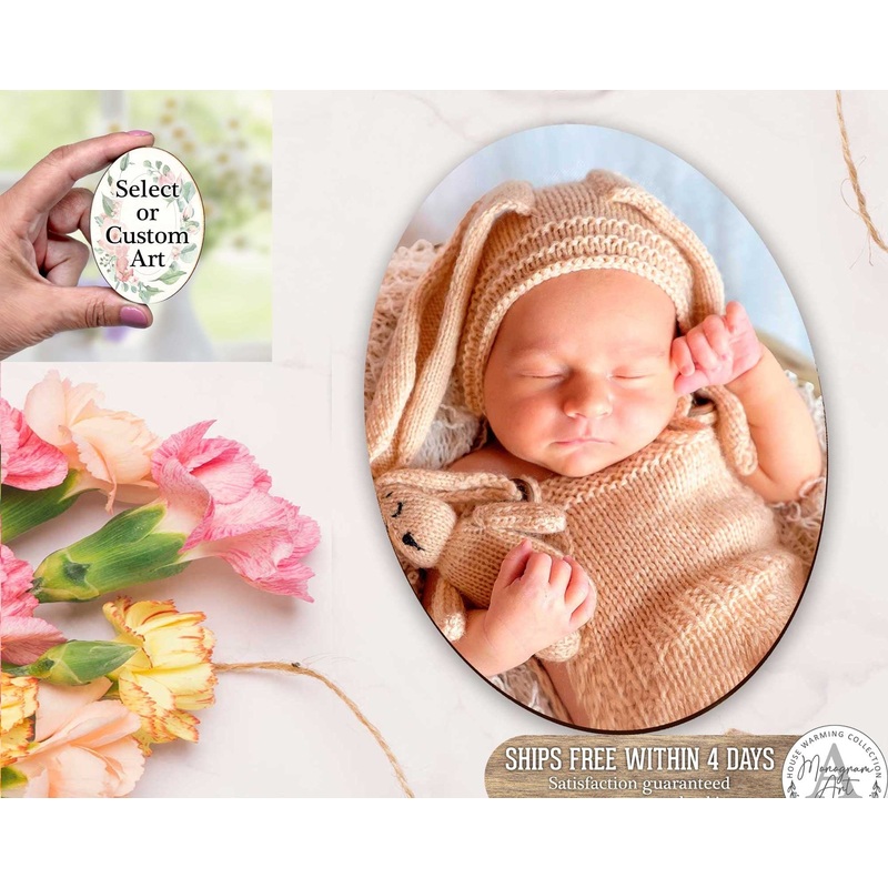 Kids Photo Refrigerator Magnet Engagement Save the Date Bridal shower gift basket Housewarming gift – 94503G