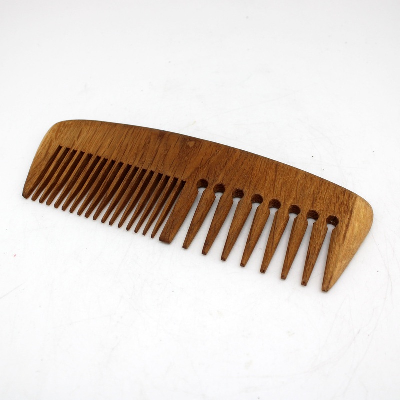 One-of-a-Kind Natural Hardwood Comb by