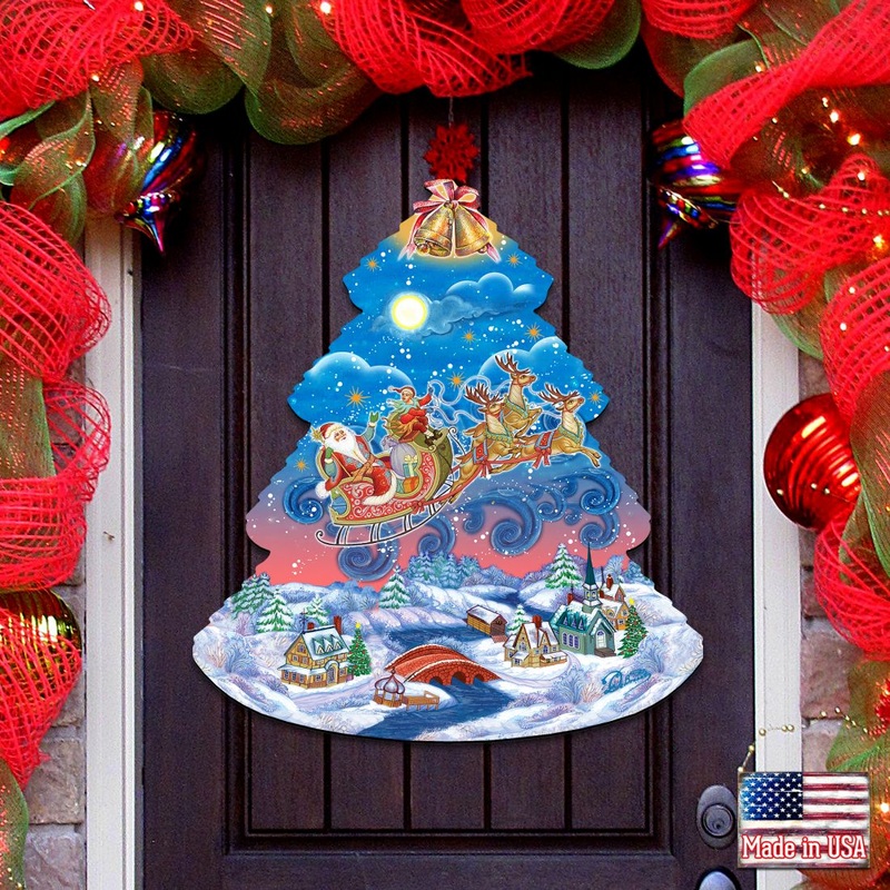 Nativity Holiday Door Decor by G. DeBrekht – Nativity Holiday Decor – 8186135H