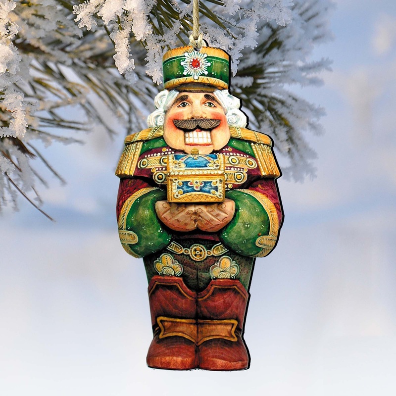Nutcracker Wooden Ornaments Christmas by G. DeBrekht – Christmas Decor – 8153313