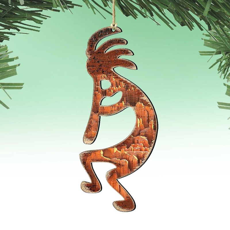 Kokopelli Wooden Ornaments – Christmas Decor – 8198416