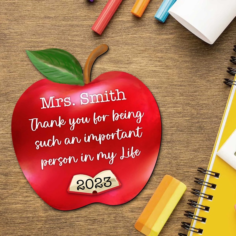 Personalized Teacher Gift – Teacher door hanger – Teacher Thank you Gift – Teacher Appreciation Gift – Unique Teacher Gifts – 8457612-P