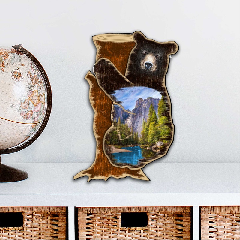 Climbing Bear Wildlife Decor by G. DeBrekht – Designocracy – 81982153M