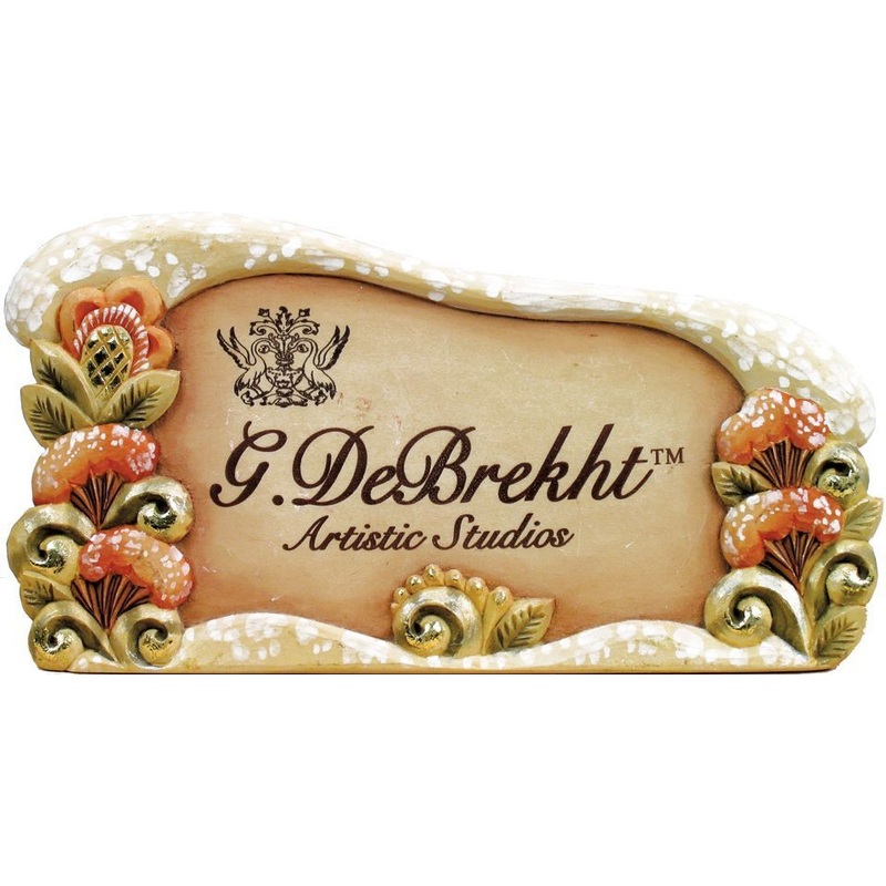 Display Counter/Case Plaque Christmas Figurine by G. DeBrekht – Christmas Decor – 59099-4