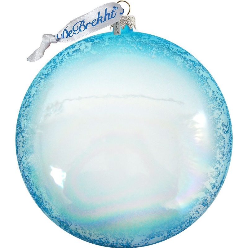 Glass LED Lighted Medallion Ornament Blank #C70104-LED