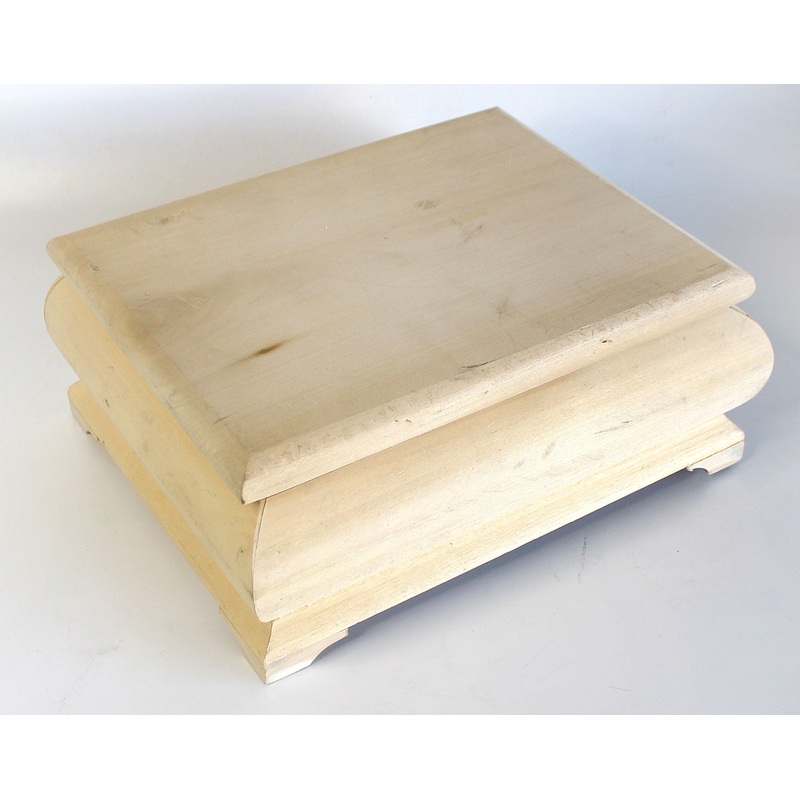 Make It-Take It Handcrafted Wooden Chest 10 x 8 x 4 by  – Nature Wood Carving