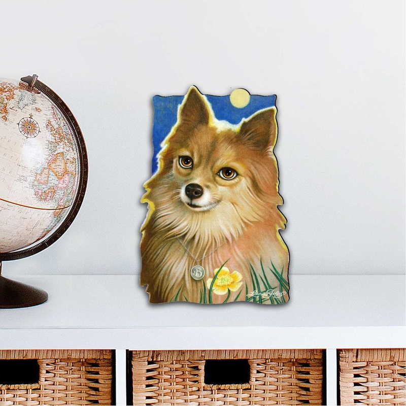 Ready When You Are Holiday Outdoor Decor Large Ornament by Laura Seeley – Pets Dog and Cats Decor – 8511018M