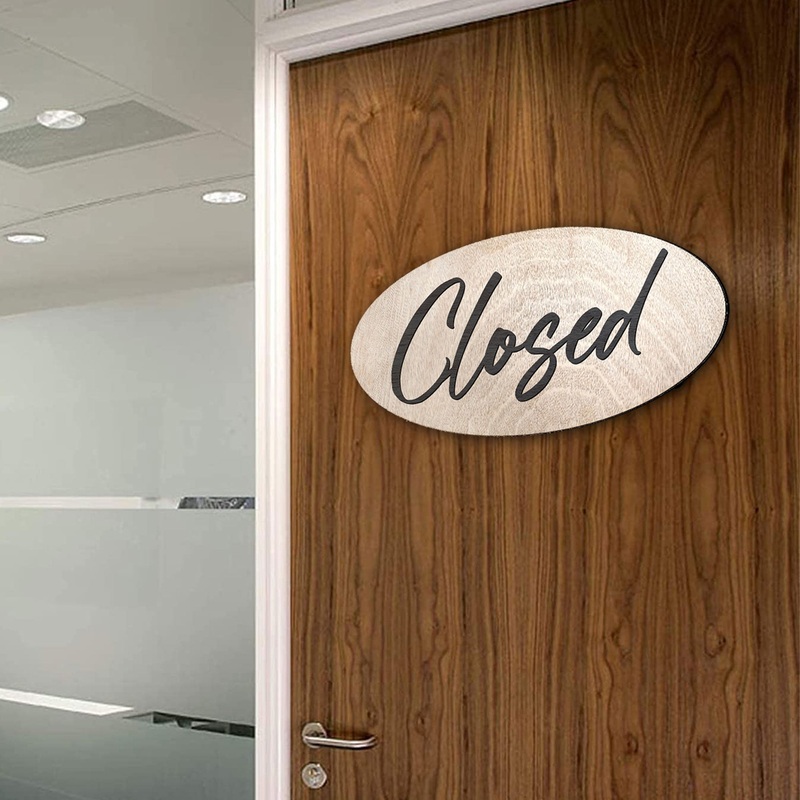 Closed Sign for Business, Boutique, Salon, Store sign, Closed sign, Custom business sign – 320314