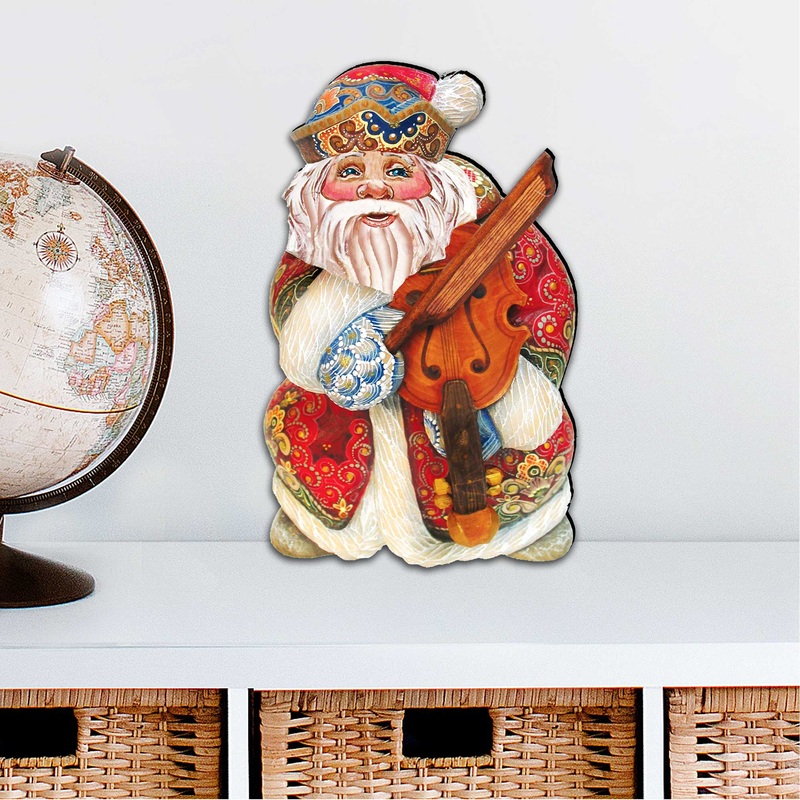 Viola Santa Tree and Wall Decor by G. DeBrekht – Designocracy – 8116213M