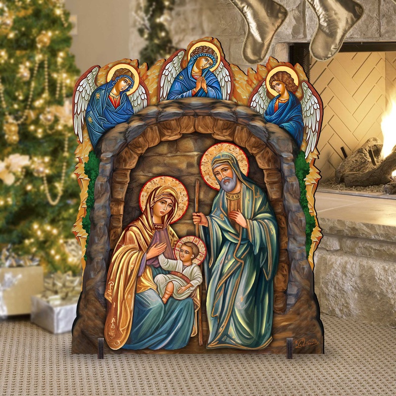 Orthodox Nativity Outdoor Decor Yard Decor by G. Debrekht – Nativity Holiday Decor – 852762F