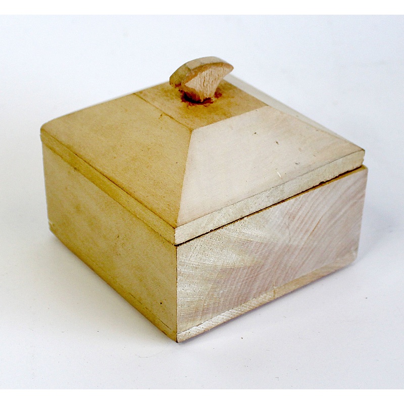 Small Wooden Box for Musical box’ insert 2.5 Limited Edition by  – Nature Wood Carving, Unique Hand Carved Gift