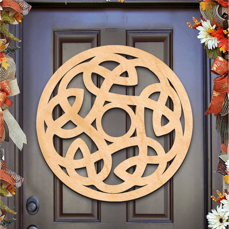 Celtic Spiral Wall Door Decor by Celtic Art – Celtic Decor – 93164H