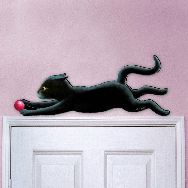 Black Cat Home Decor Outdoor Decor by L. Seeley – Pet Decor – 8512073F-LS