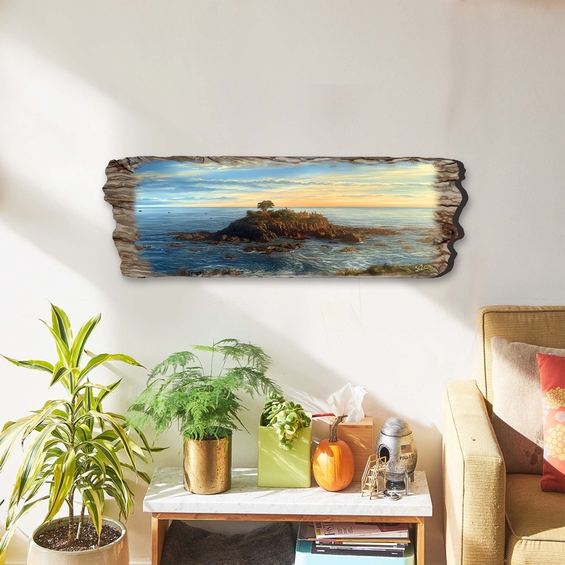 Ocean View Wooden Wall Art by G. DeBrekht Coastal Decor – 8491104W