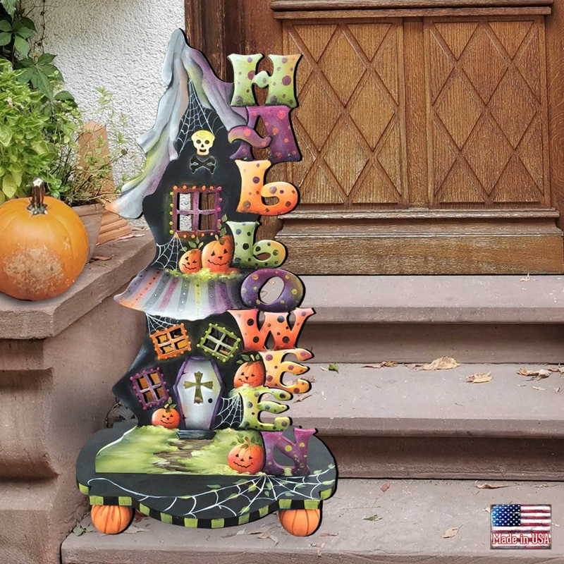 Halloween Candle Holder Outdoor Dcor by Jamie Mills-Price – Thanksgiving Halloween Dcor – 8457402F