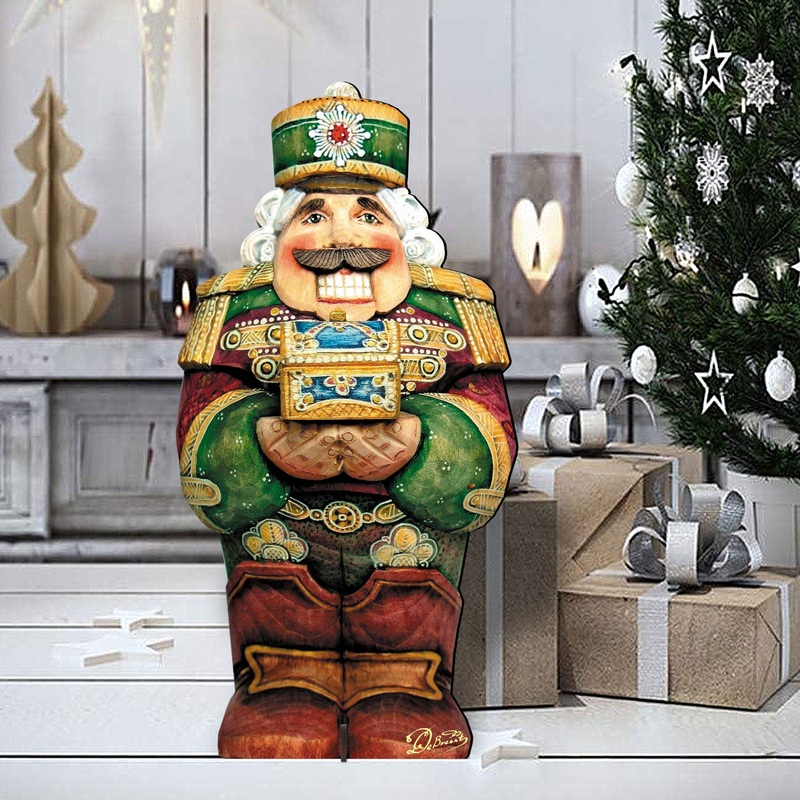 Nutcracker’s Gift Holiday Outdoor Yard Sign by G. DeBrekht – Christmas Decor – 8153313F