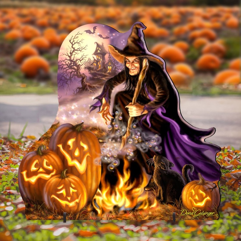All Hallows Eve Halloween Outdoor Decor by D Gelsinger  Thanksgiving Halloween Decor – 8461091F-0821