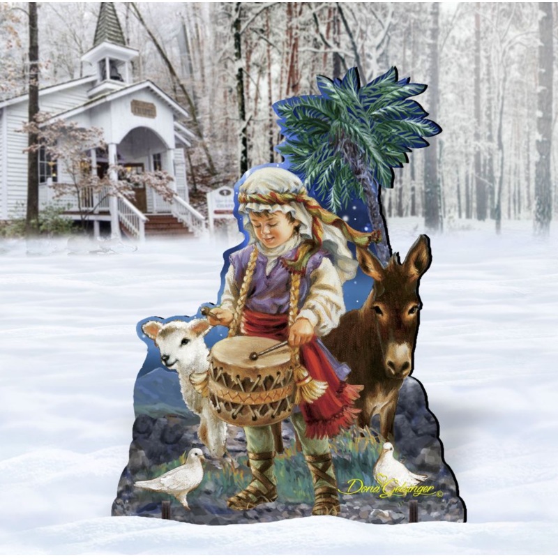 Little Drummer Boy Nativity Outdoor Decor by D. Gelsinger – Nativity Holiday Decor – 8461043F-9720
