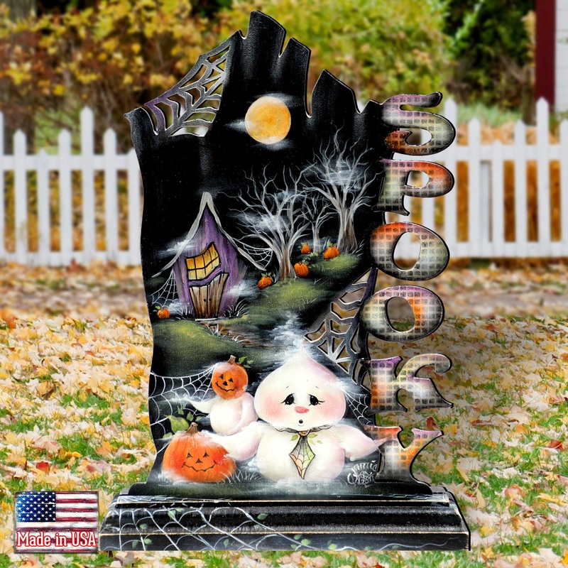 Not Too Spooky Halloween Outdoor Decor by Jamie Mills-Price – Thanksgiving Halloween Decor – 8457408F
